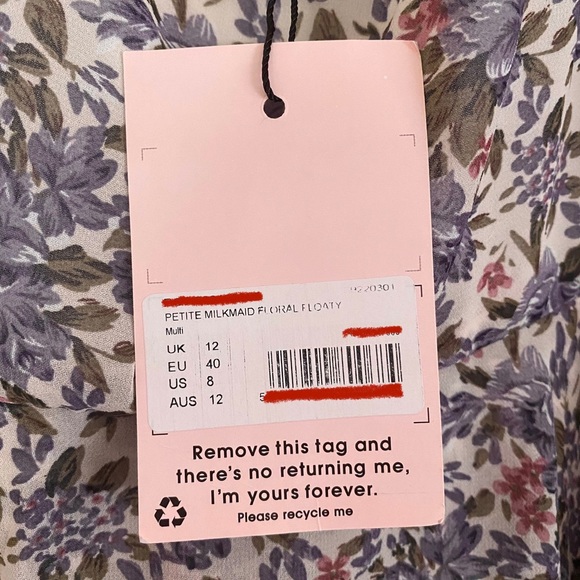 Lilac Floral Milkmaid Romper - Picture 5 of 5